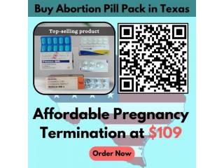 Buy Abortion Pill Pack in Texas - Affordable Pregnancy Termination at $109 - Dallas