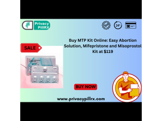 Buy MTP Kit Online in USA: Easy Abortion Solution, Mifepristone and Misoprostol Kit at $119 - Orono