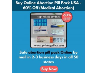 Buy Online Abortion Pill Pack USA - 60% Off (Medical Abortion) - Jackson